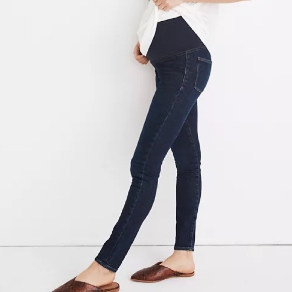 Madewell Denim - Madewell Maternity Over-the-Belly Skinny Jeans 30